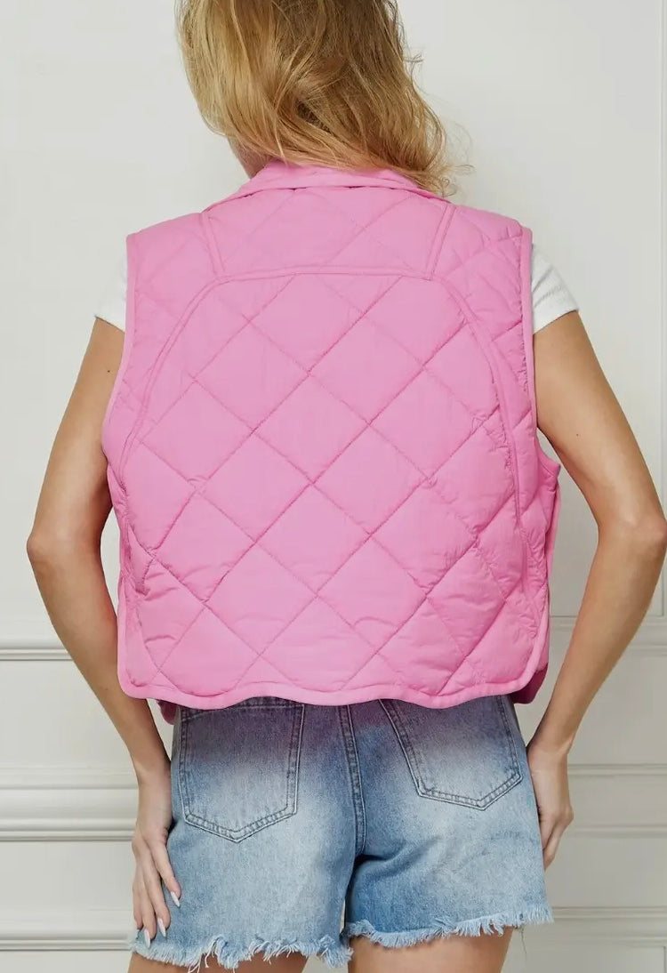 Color Me Crazy Quilted Vest