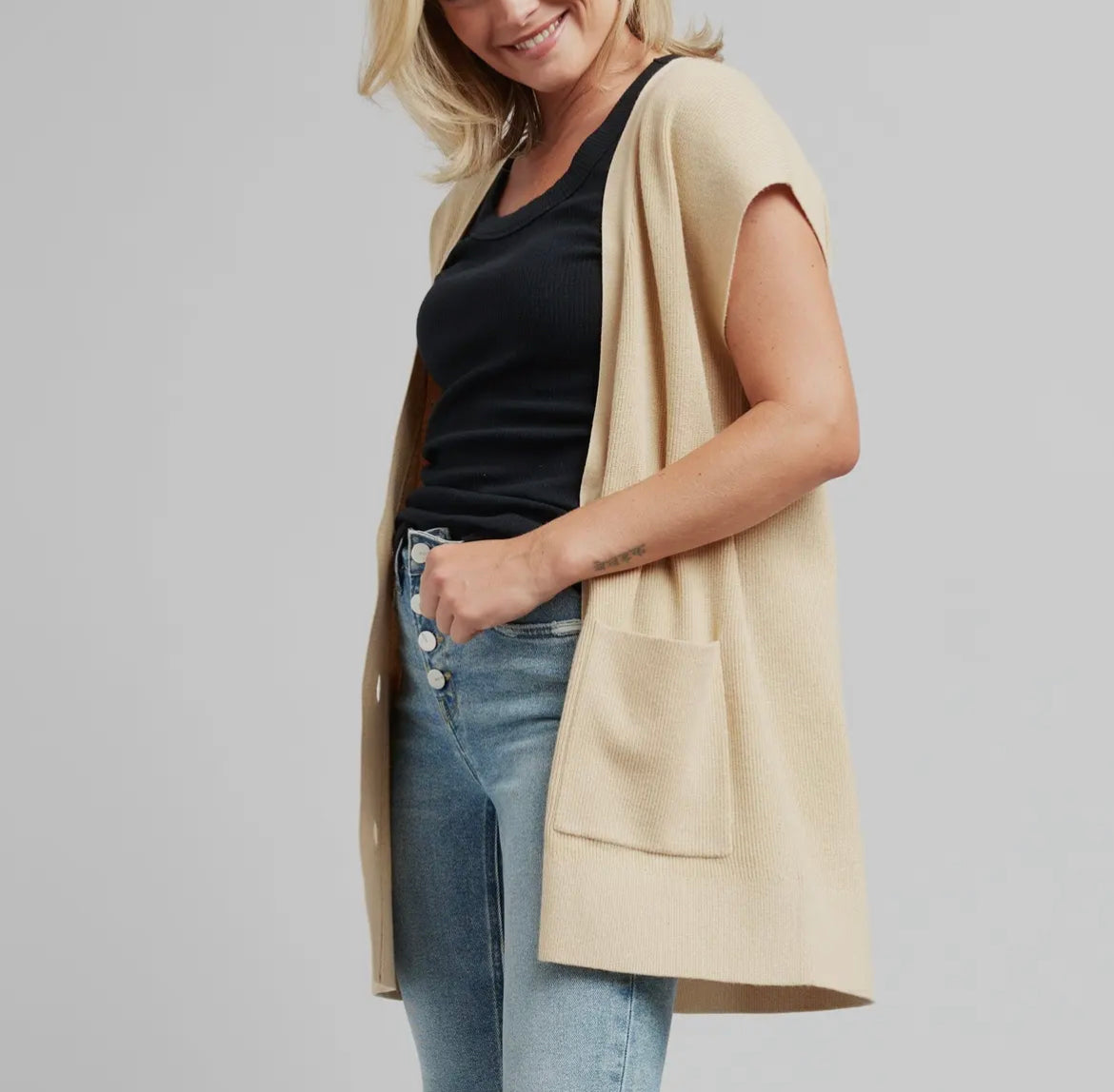 Semester Vest Cardigan