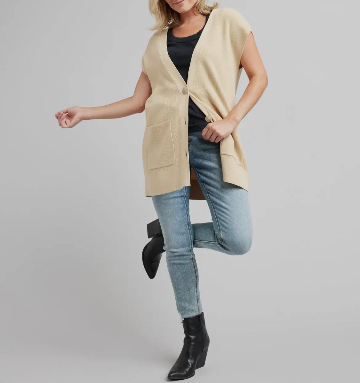 Semester Vest Cardigan