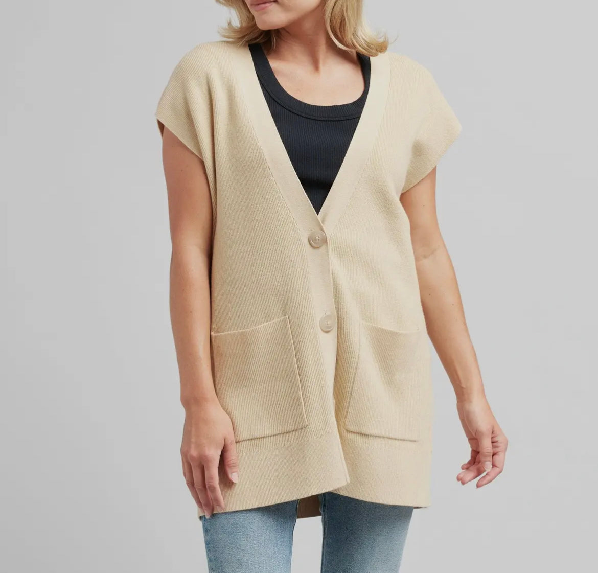 Semester Vest Cardigan