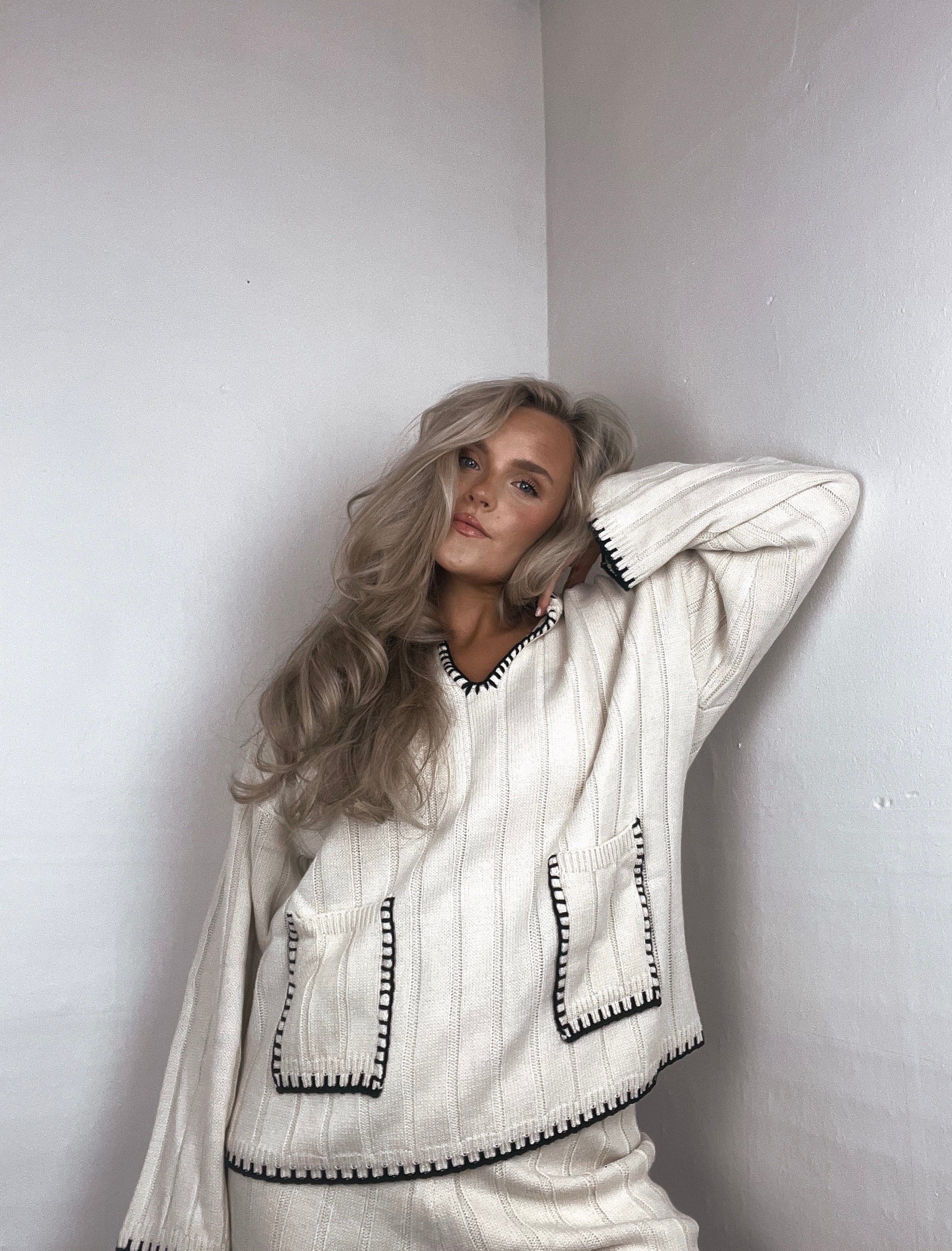 On A Stroll Knit Set