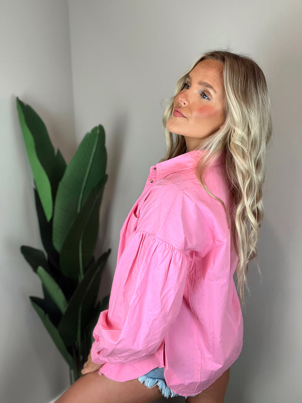 Shiloh Button Down Top