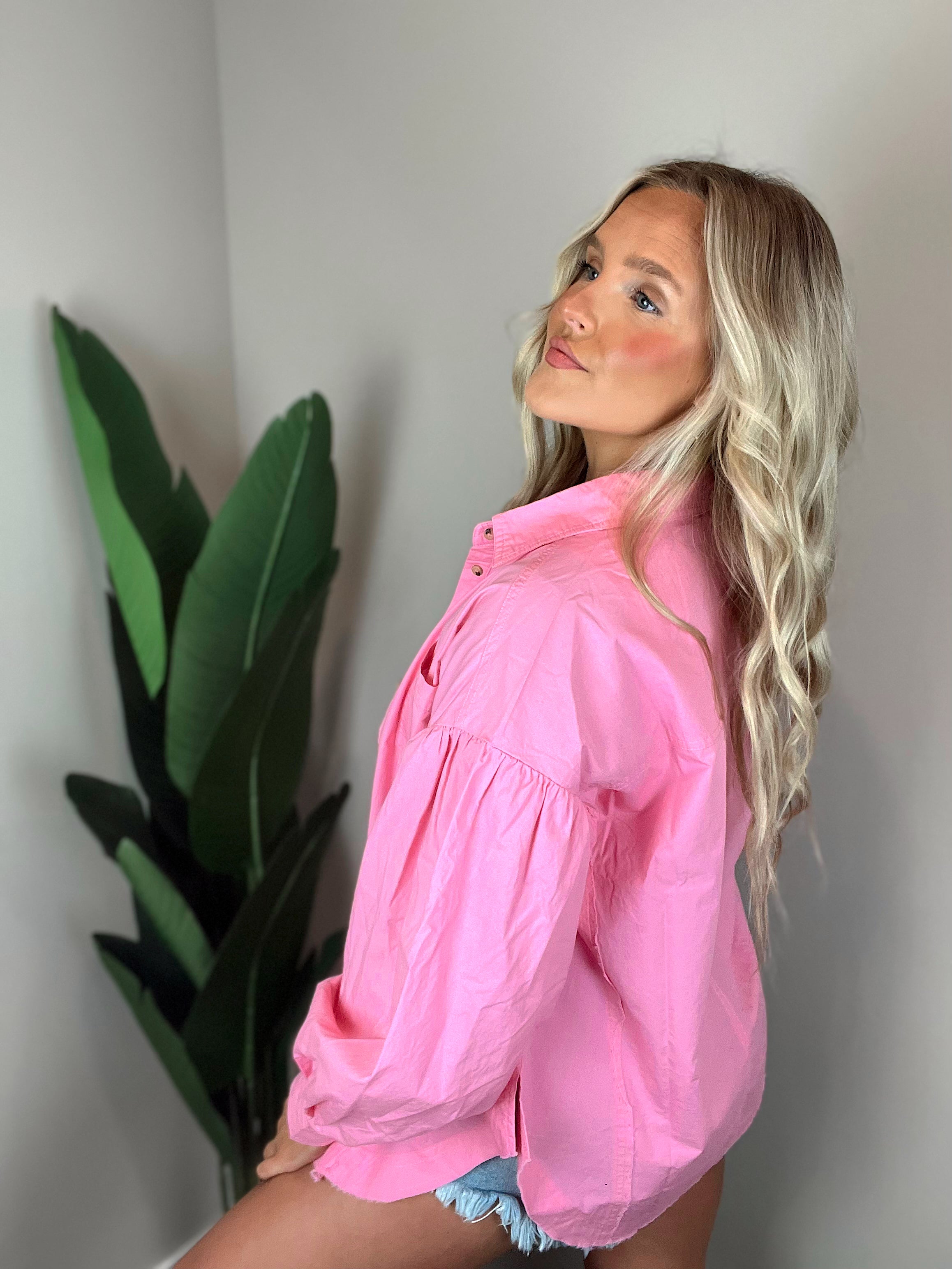 Shiloh Button Down Top