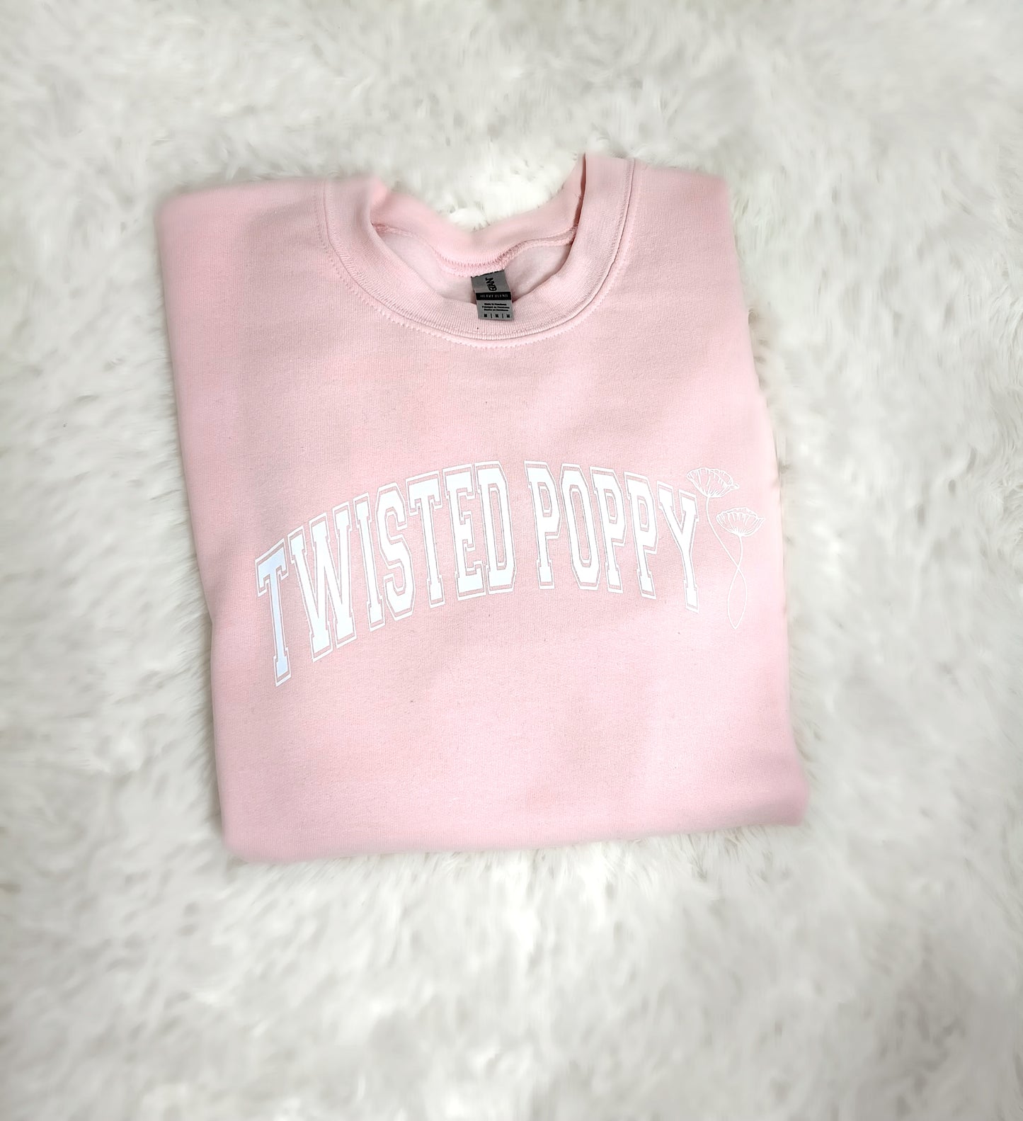 Twisted Poppy Crewneck