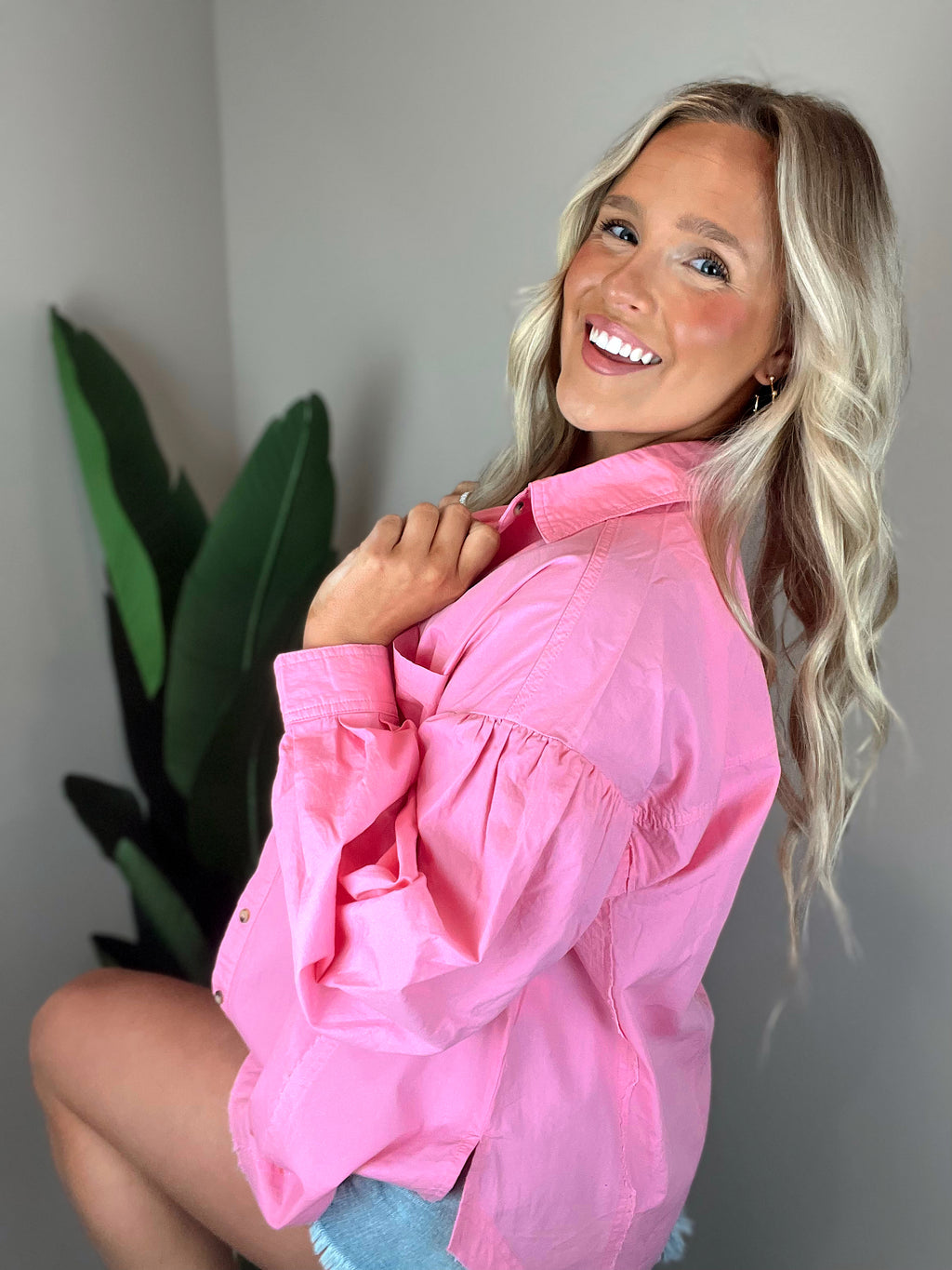 Shiloh Button Down Top