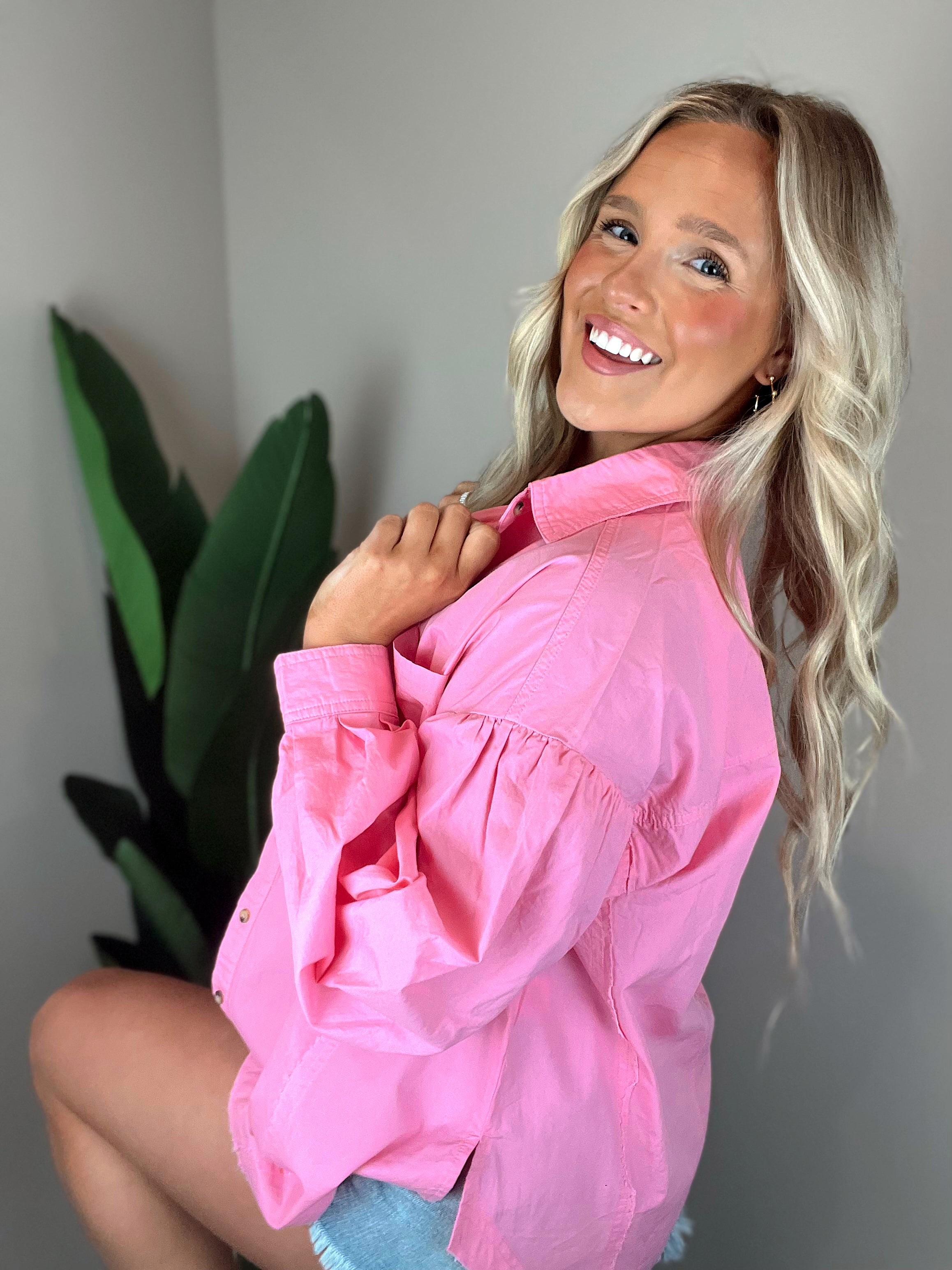 Shiloh Button Down Top
