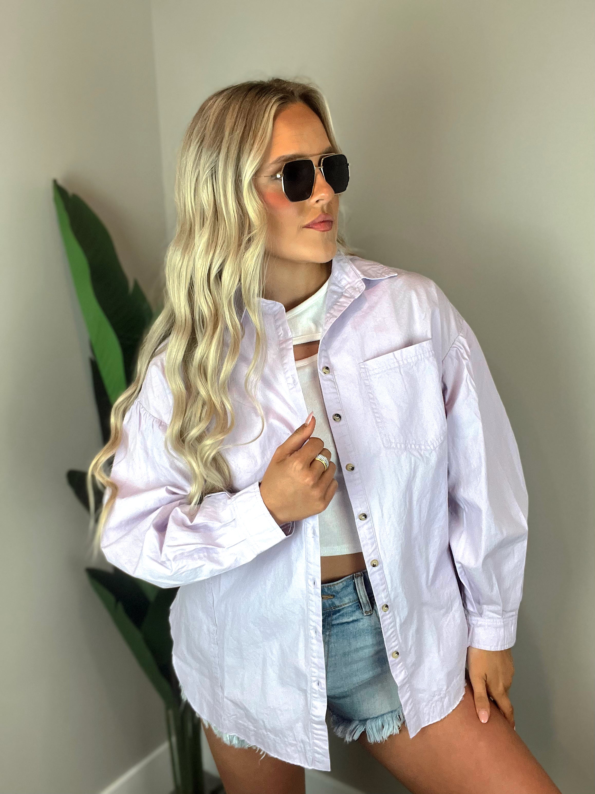 Shiloh Button Down Top
