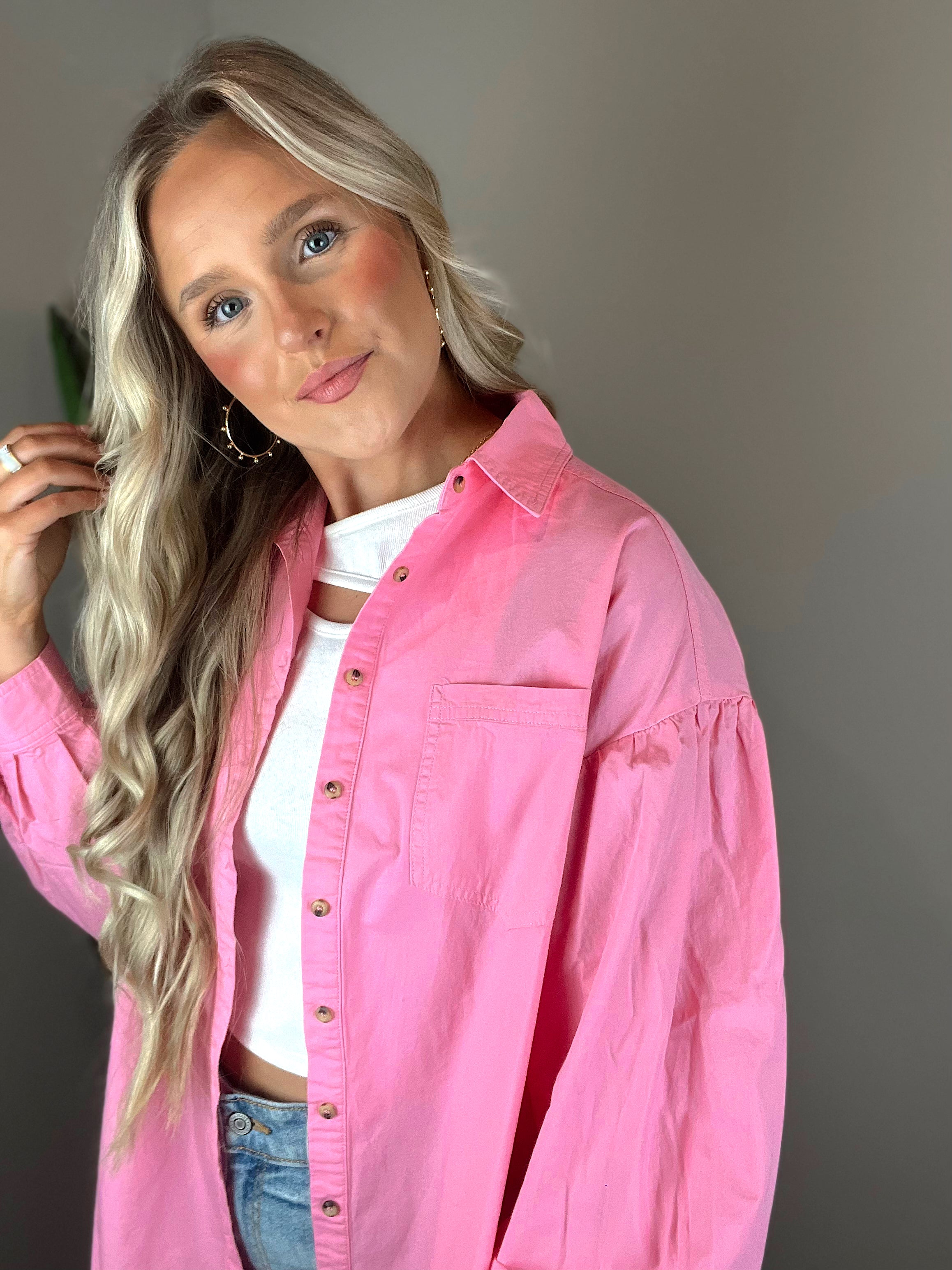 Shiloh Button Down Top